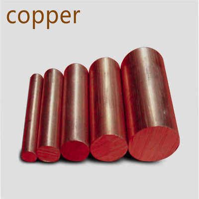 Bar 12mm van het hoge Zuiverheidsc11000 Koper Dia Solid Copper Ground Rods